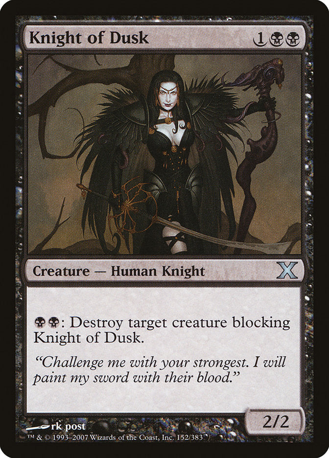 Knight of Dusk [Tenth Edition] - Destination Retro