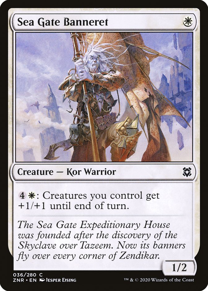 Sea Gate Banneret [Zendikar Rising] - Destination Retro