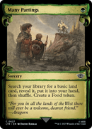 Many Partings [The Lord of the Rings: Tales of Middle-Earth Showcase Scrolls] - Destination Retro