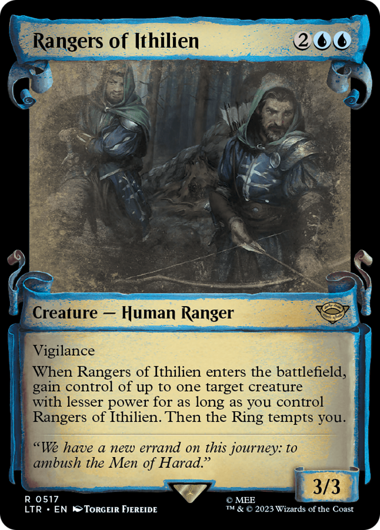 Rangers of Ithilien [The Lord of the Rings: Tales of Middle-Earth Showcase Scrolls] - Destination Retro