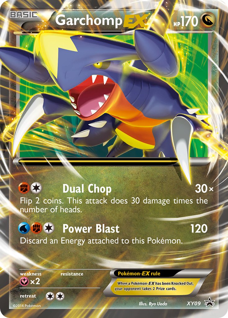 Garchomp EX (XY09) [XY: Black Star Promos] - Destination Retro
