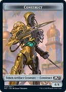 Construct // Soldier Double-sided Token [Core Set 2021 Tokens] - Destination Retro