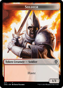 Soldier (017) // Eldrazi Double-Sided Token [Phyrexia: All Will Be One Commander Tokens] - Destination Retro