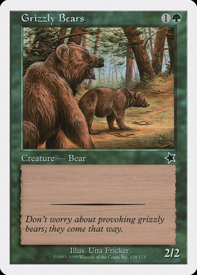 Grizzly Bears [Starter 1999] - Destination Retro