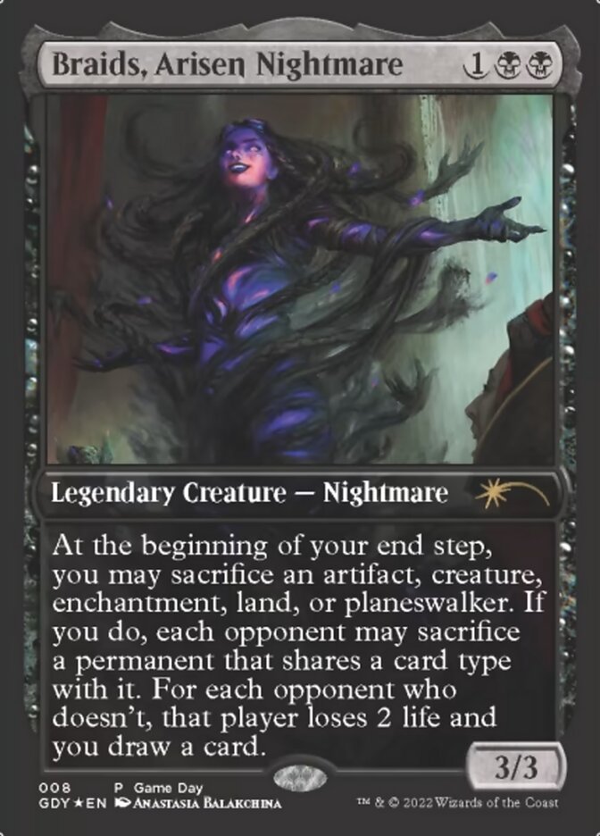 Braids, Arisen Nightmare [Game Day 2022] - Destination Retro