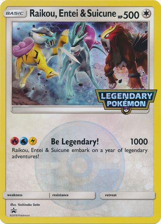 Raikou, Entei & Suicune [Jumbo Cards] - Destination Retro