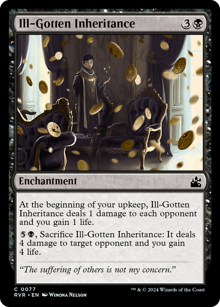 Ill-Gotten Inheritance [Ravnica Remastered] - Destination Retro