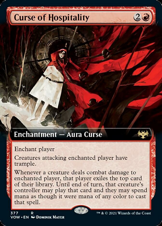 Curse of Hospitality (Extended) [Innistrad: Crimson Vow] - Destination Retro
