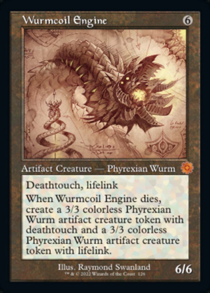 Wurmcoil Engine (Retro Schematic) [The Brothers' War Retro Artifacts] - Destination Retro
