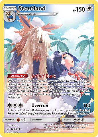 Stoutland (248/236) [Sun & Moon: Cosmic Eclipse] - Destination Retro