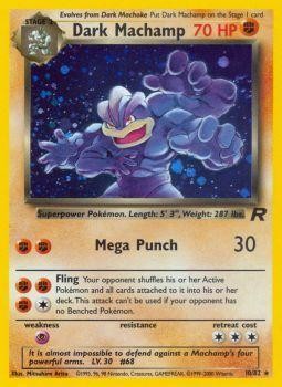 Dark Machamp (10/82) [Team Rocket Unlimited] - Destination Retro