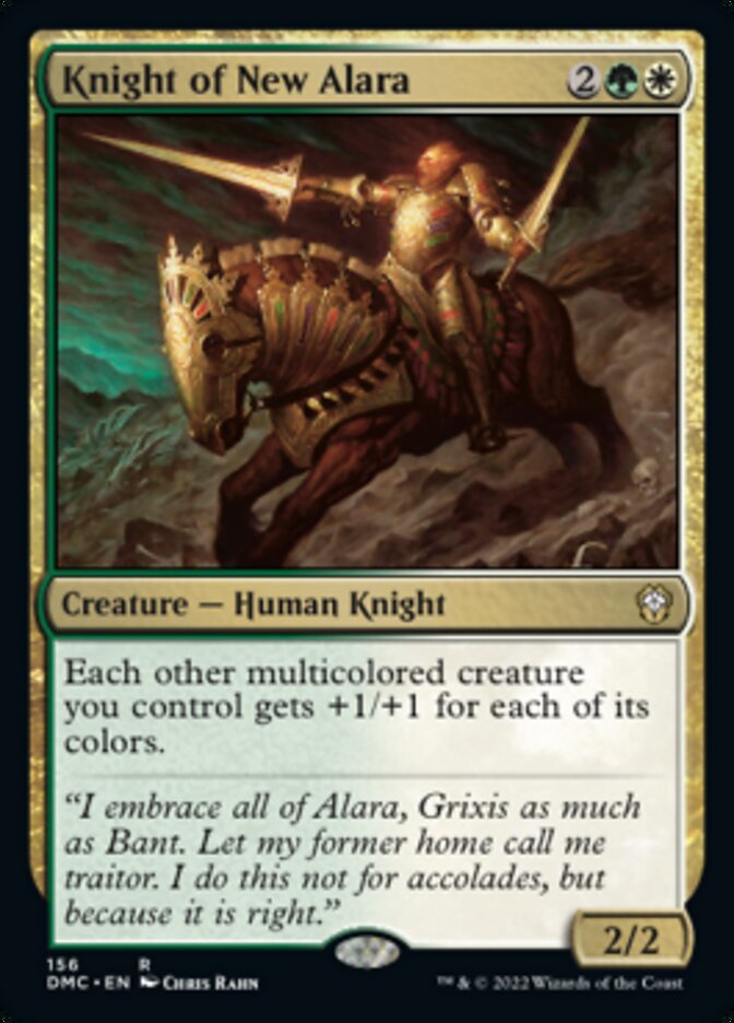 Knight of New Alara [Dominaria United Commander] - Destination Retro
