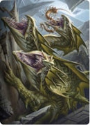 Grakmaw, Skyclave Ravager Art Card [Zendikar Rising Art Series] - Destination Retro