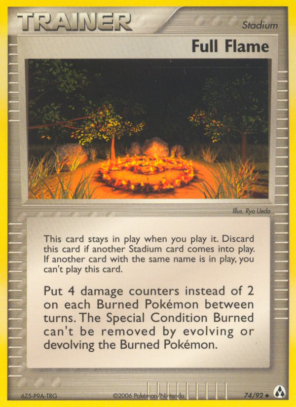 Full Flame (74/92) [EX: Legend Maker] - Destination Retro
