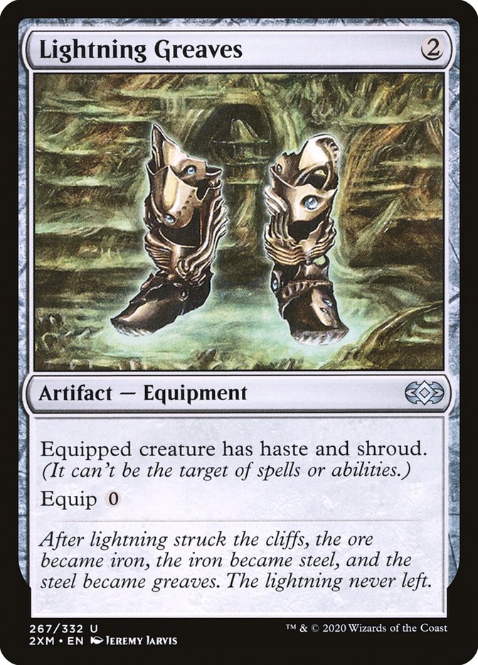Lightning Greaves [Double Masters] - Destination Retro