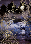 Swamp Art Card [Kamigawa: Neon Dynasty Art Series] - Destination Retro