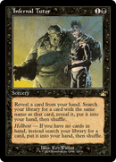 Infernal Tutor (Retro Frame) [Ravnica Remastered] - Destination Retro
