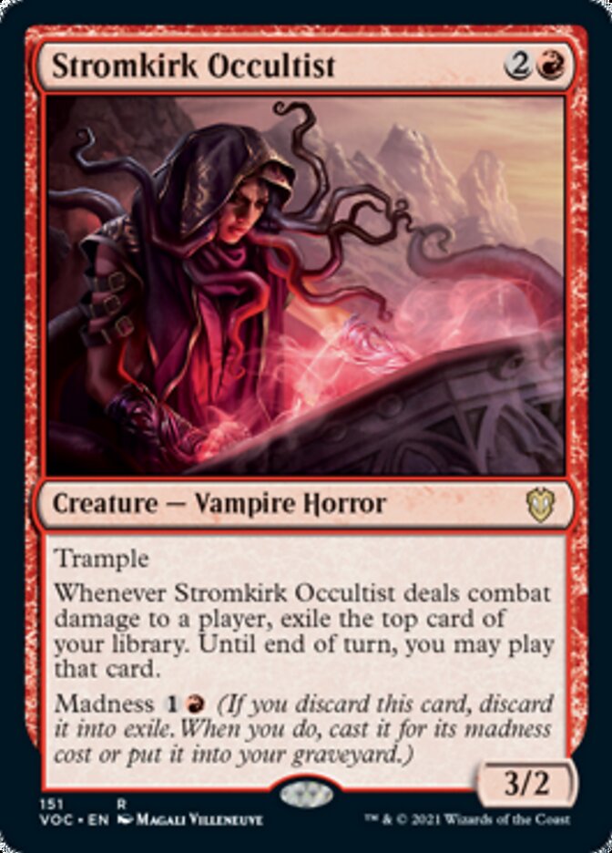 Stromkirk Occultist [Innistrad: Crimson Vow Commander] - Destination Retro