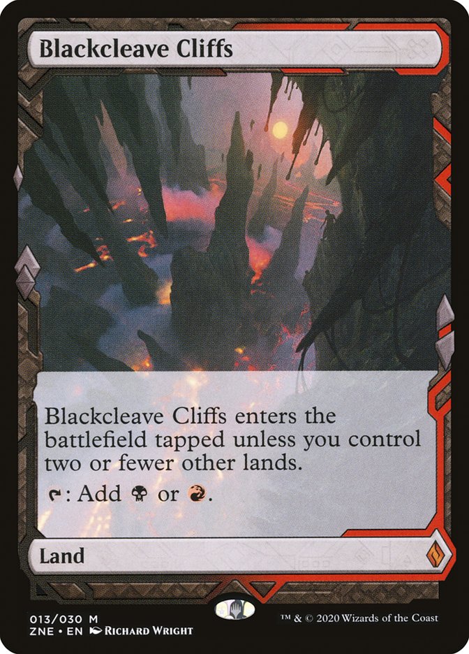 Blackcleave Cliffs [Zendikar Rising Expeditions] - Destination Retro