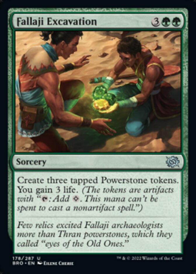 Fallaji Excavation [The Brothers' War] - Destination Retro