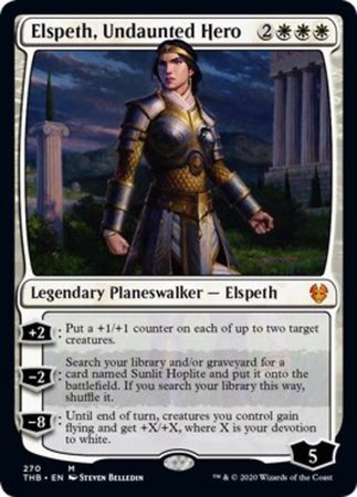 Elspeth, Undaunted Hero [Theros Beyond Death] - Destination Retro