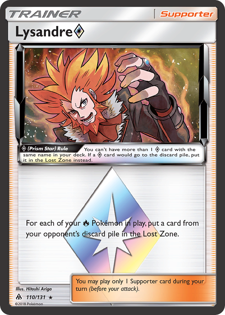 Lysandre (Prism Star) (110/131) [Sun & Moon: Forbidden Light] - Destination Retro
