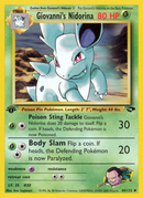 Giovanni's Nidorina (44/132) [Gym Challenge 1st Edition] - Destination Retro