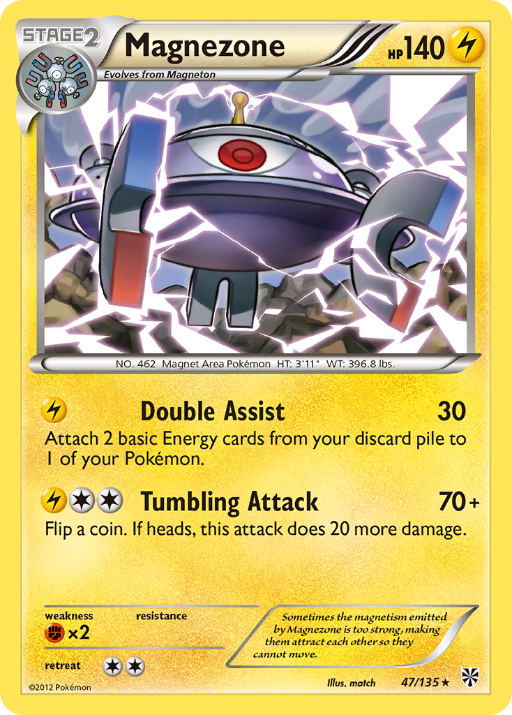 Magnezone (47/135) [Black & White: Plasma Storm] - Destination Retro