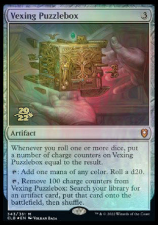 Vexing Puzzlebox [Commander Legends: Battle for Baldur's Gate Prerelease Promos] - Destination Retro