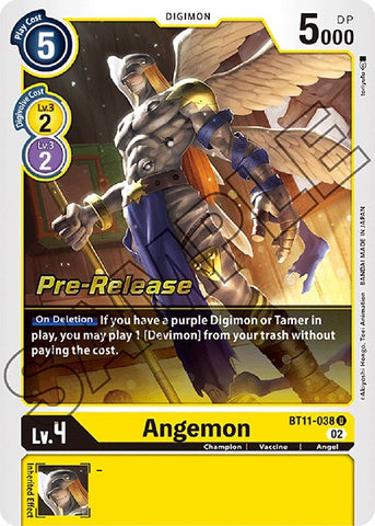 Angemon [BT11-038] [Dimensional Phase Pre-Release Promos] - Destination Retro