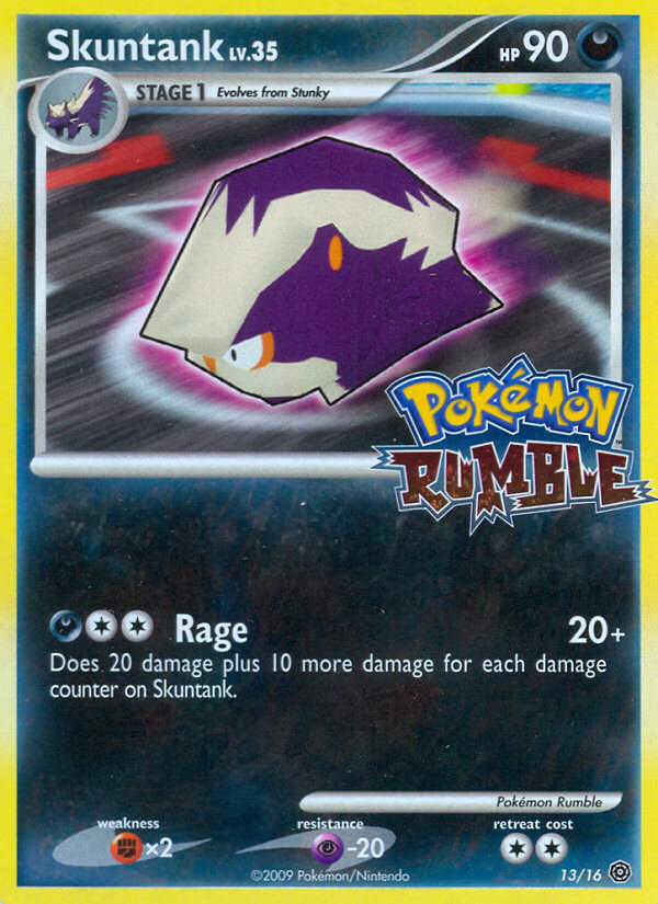 Skuntank (13/16) [Pokémon Rumble] - Destination Retro