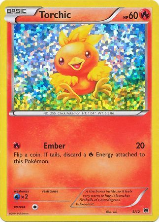 Torchic (3/12) [Mcdonald's Promos: 2015 Collection] - Destination Retro