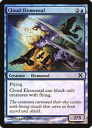 Cloud Elemental (Premium Foil) [Tenth Edition] - Destination Retro