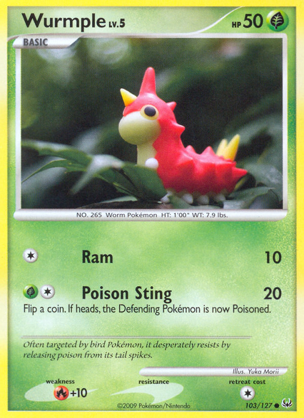 Wurmple (103/127) [Platinum: Base Set] - Destination Retro