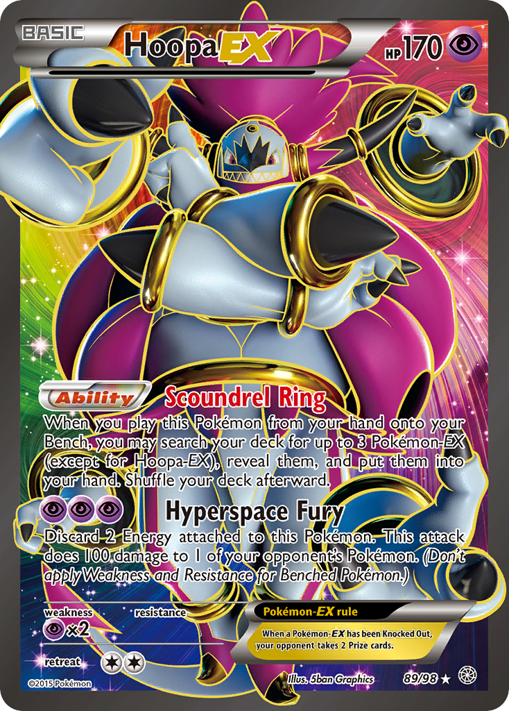 Hoopa EX (89/98) [XY: Ancient Origins] - Destination Retro