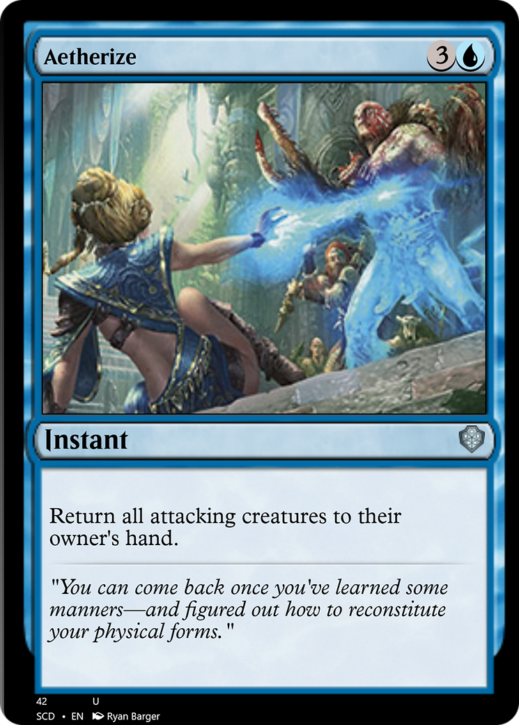 Aetherize [Starter Commander Decks] - Destination Retro
