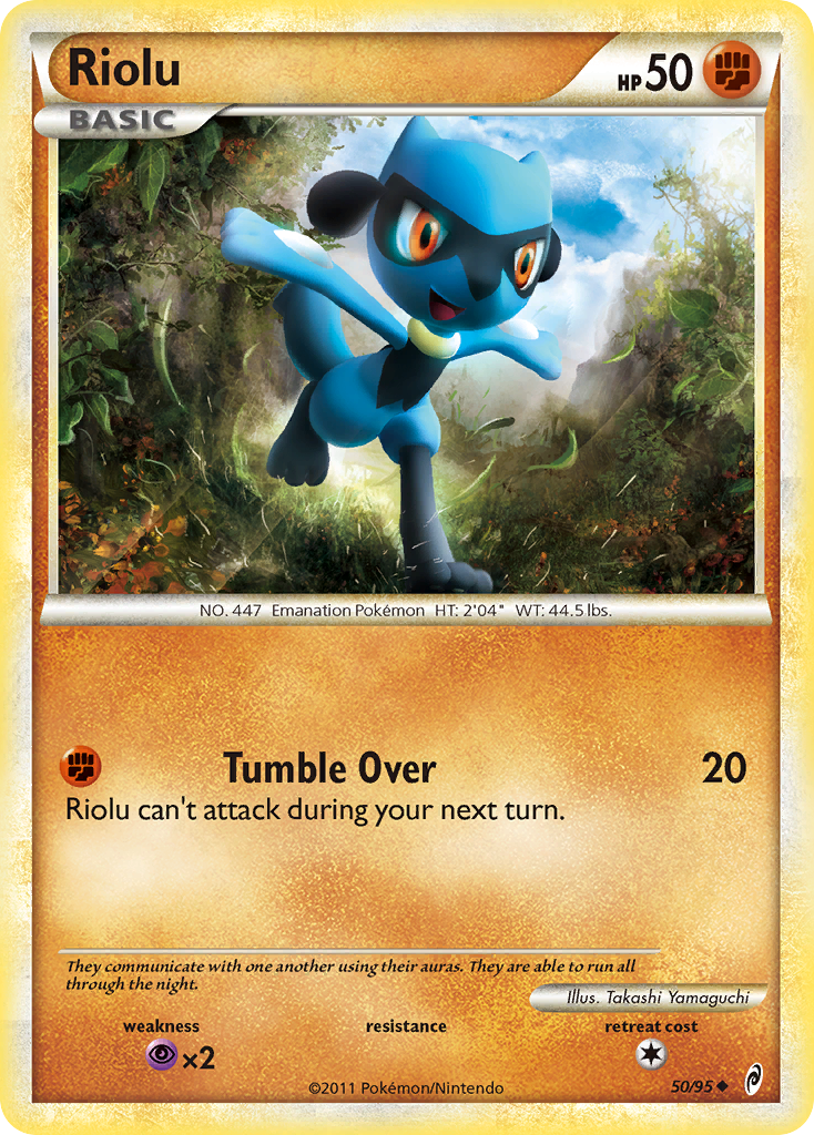 Riolu (50/95) [Call of Legends] - Destination Retro