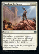 Slaughter the Strong [Commander Legends: Battle for Baldur's Gate] - Destination Retro