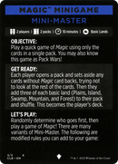Mini-Master (Magic Minigame) [Commander Legends: Battle for Baldur's Gate Minigame] - Destination Retro