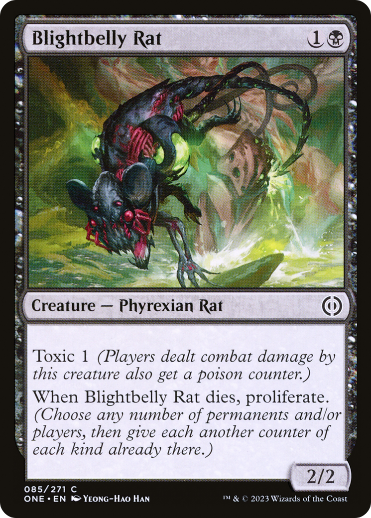 Blightbelly Rat [Phyrexia: All Will Be One] - Destination Retro