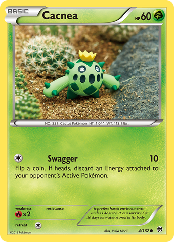 Cacnea (4/162) [XY: BREAKthrough] - Destination Retro