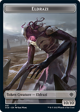 Eldrazi // Soldier Double-Sided Token [Starter Commander Decks] - Destination Retro