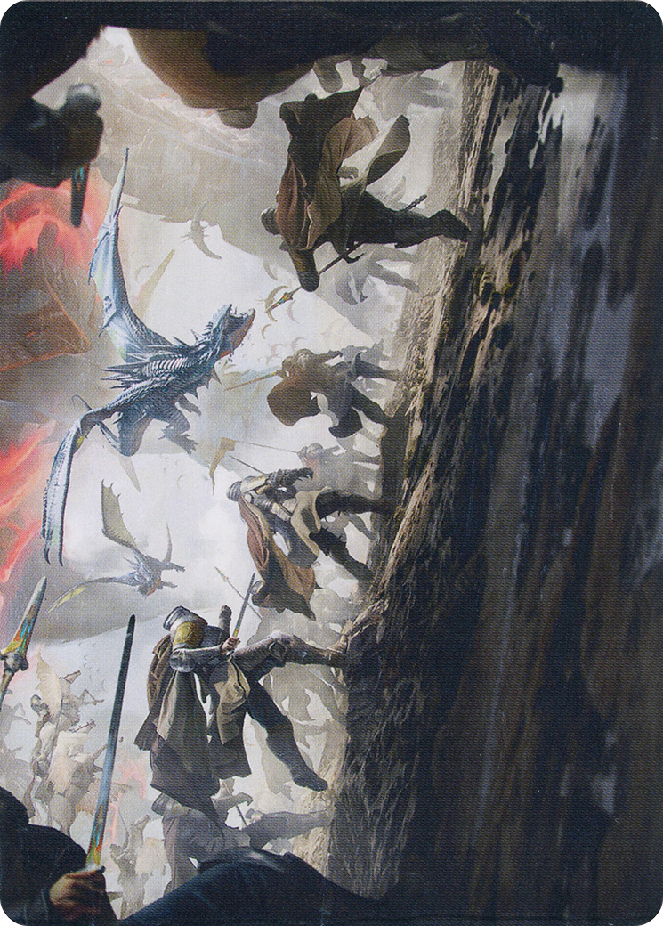 Invasion of Dominaria Art Card [March of the Machine Art Series] - Destination Retro