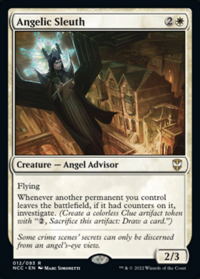 Angelic Sleuth [Streets of New Capenna Commander] - Destination Retro