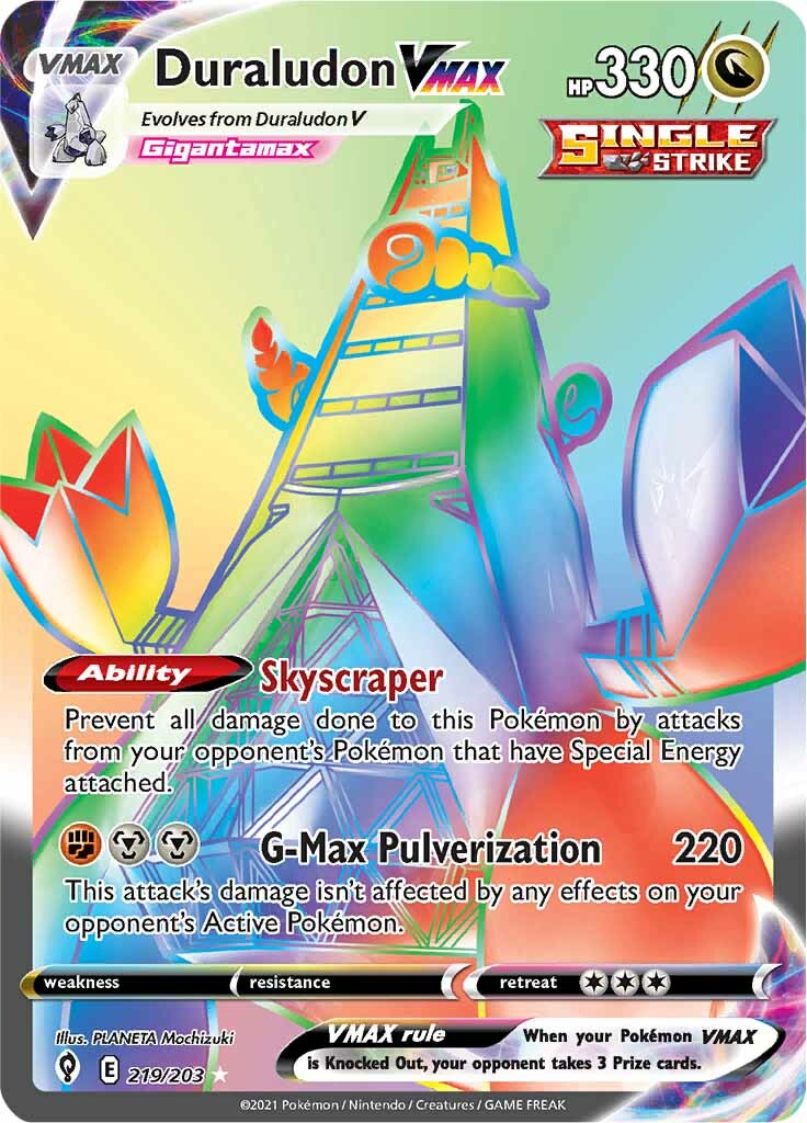 Duraludon VMAX (219/203) [Sword & Shield: Evolving Skies] - Destination Retro