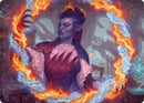 Rootha, Mercurial Artist Art Card [Strixhaven: School of Mages Art Series] - Destination Retro