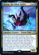 Kotose, the Silent Spider [Kamigawa: Neon Dynasty Prerelease Promos] - Destination Retro
