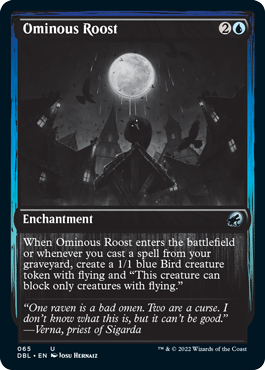 Ominous Roost [Innistrad: Double Feature] - Destination Retro