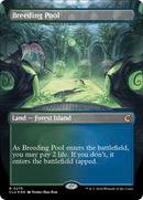 Breeding Pool (Borderless) [Ravnica: Clue Edition] - Destination Retro