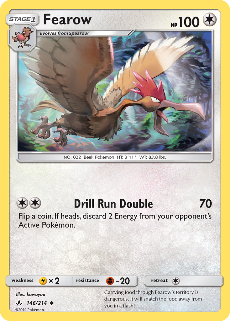 Fearow (146/214) [Sun & Moon: Unbroken Bonds] - Destination Retro
